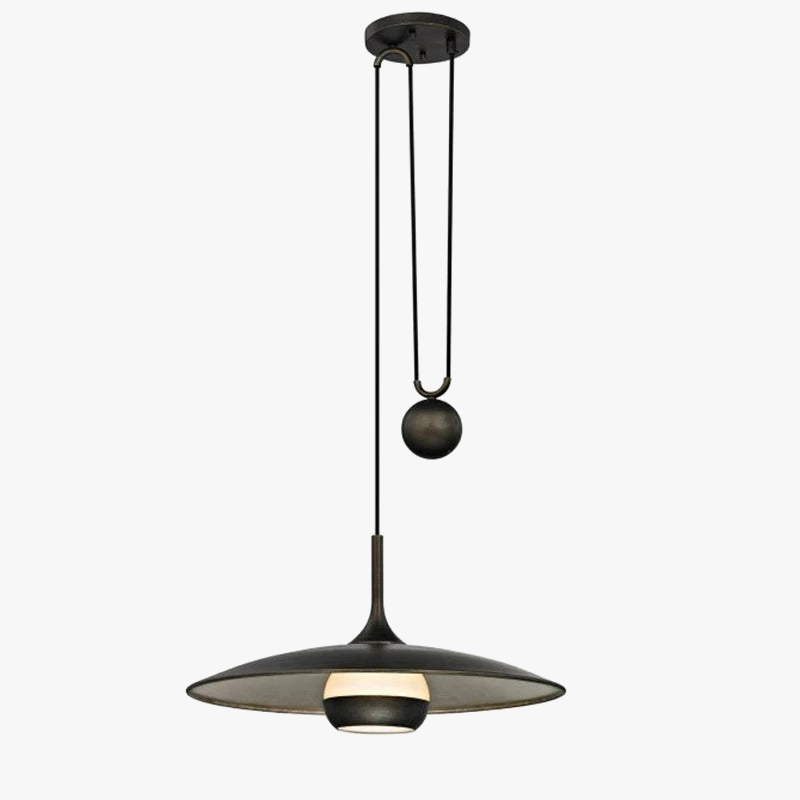 Minimalistisk UFO-design lysekrone til restaurant og bar