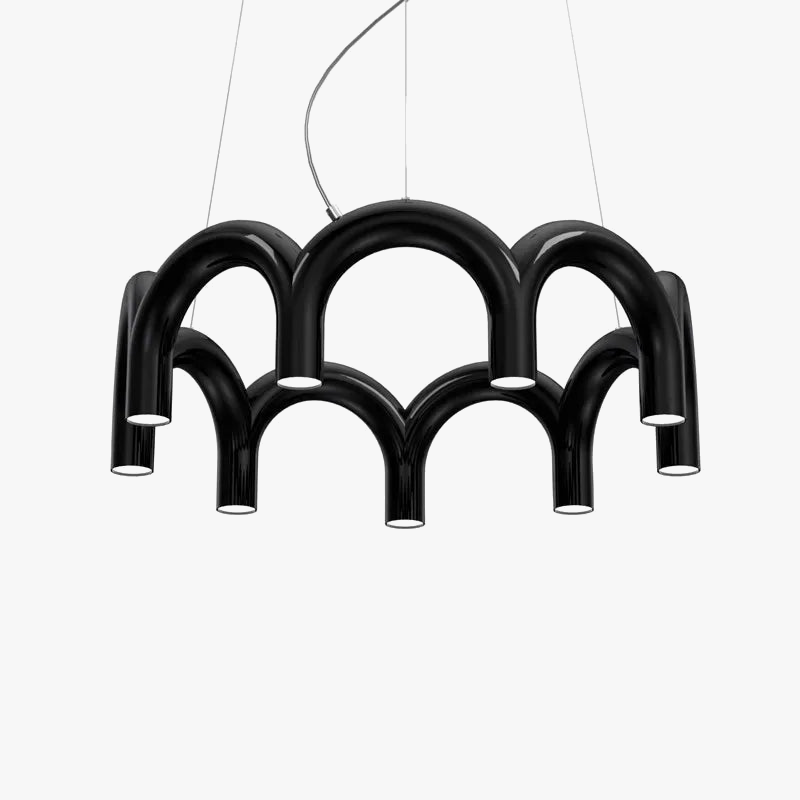 Minimalistisk U-formet industriel lampe til indretning