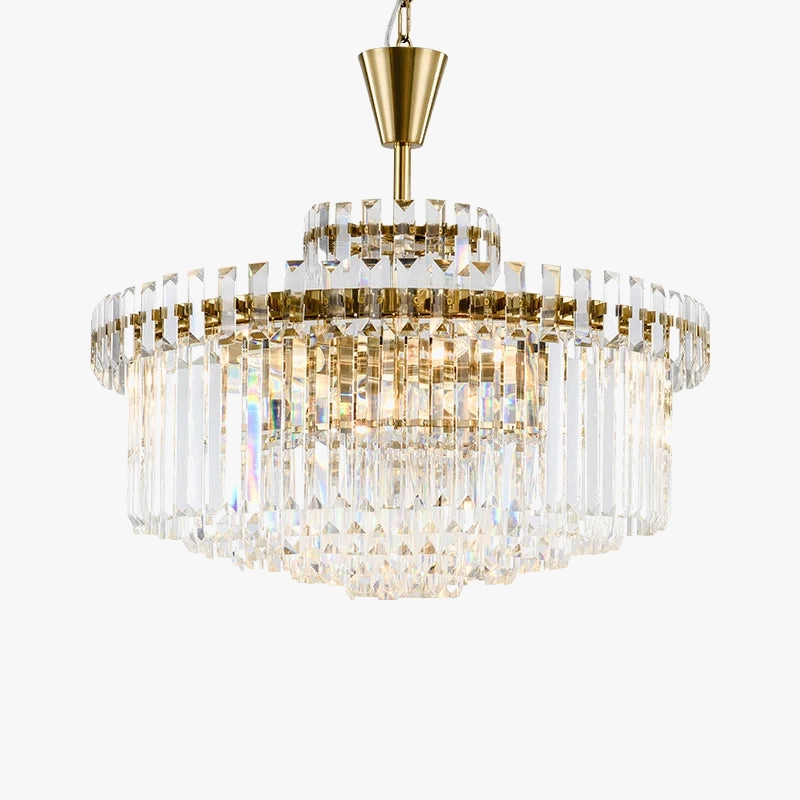 Moderne Krystal Lysekrone Luksus Chic