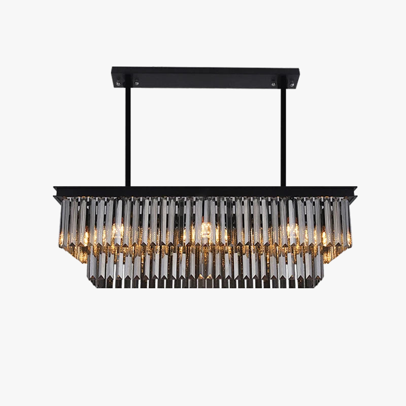 Elegant moderne krystallysekrone