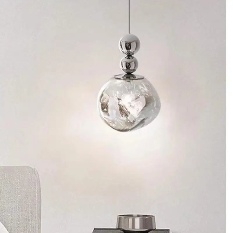 Moderne LED-krystallysekrone i nordisk design til bar og stue