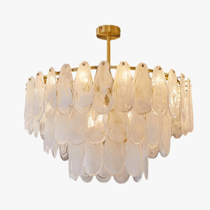 Unik postmodern kreativ skydesign glas pendellampe