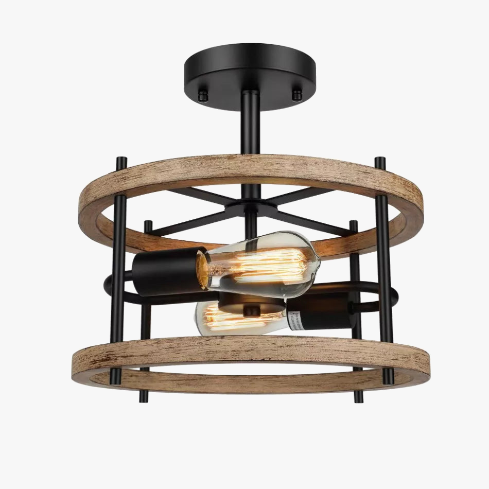 Vintage-chic håndlavet moderne lysekrone