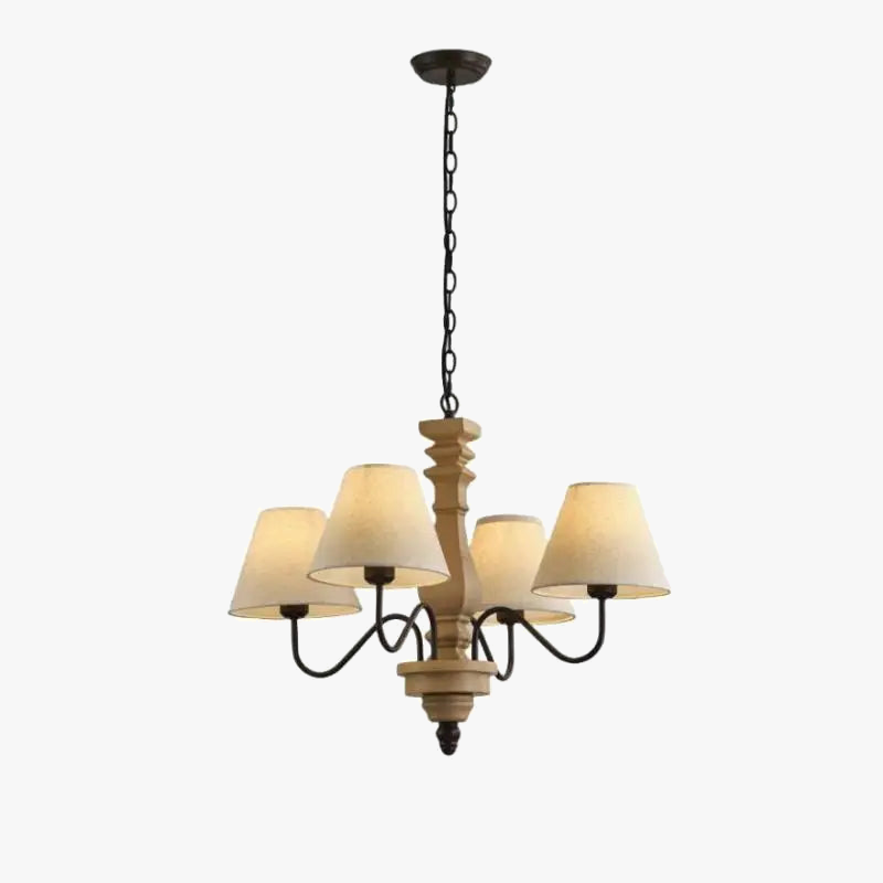 Elegant, lys, moderne vintage lysekrone