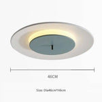 Macaron Led: Plafonnier Design Coloré Vert Luminaire Chambre