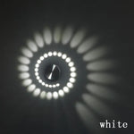 Modern Led Ceiling Light 3W Rgb Wall Sconce For Art Gallery Decoration Living Room Front Balcony