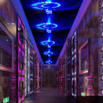 Modern Led Ceiling Light 3W Rgb Wall Sconce For Art Gallery Decoration Living Room Front Balcony