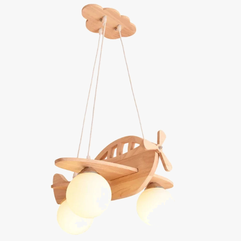LED-lampe til børn, luftigt design