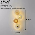 Nordique Créatif Luminaire Design Élégant Contemporain 4 Têtes / Chine Blanc Chaud (2700-3500K)
