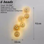 Nordique Créatif Luminaire Design Élégant Contemporain 6 Tête / Chine Blanc Chaud (2700-3500K)