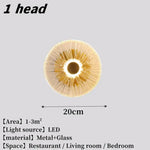 Nordique Créatif Luminaire Design Élégant Contemporain Centre-20Cm / Chine Blanc Chaud