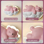 Ours Polaire Lumière Adorable Veilleuse Décorative Enfantine Applique Murale Chambre