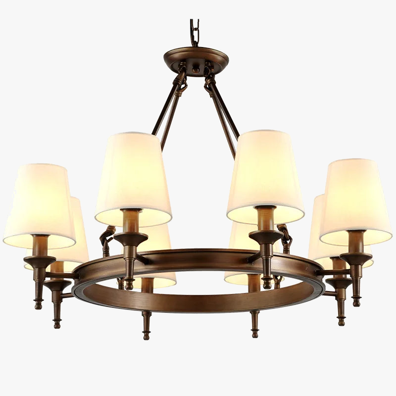 Amerikansk retro elegant lysekrone
