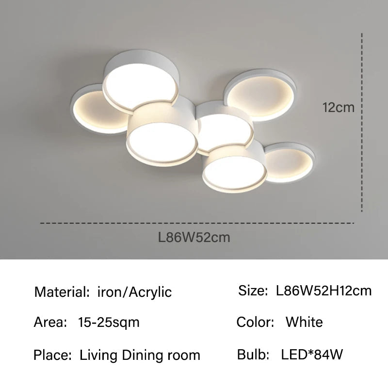 Elegant LED-loftlampe
