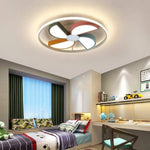 Plafonnier Enfants Led Hélices Colorées Luminaire Chambre