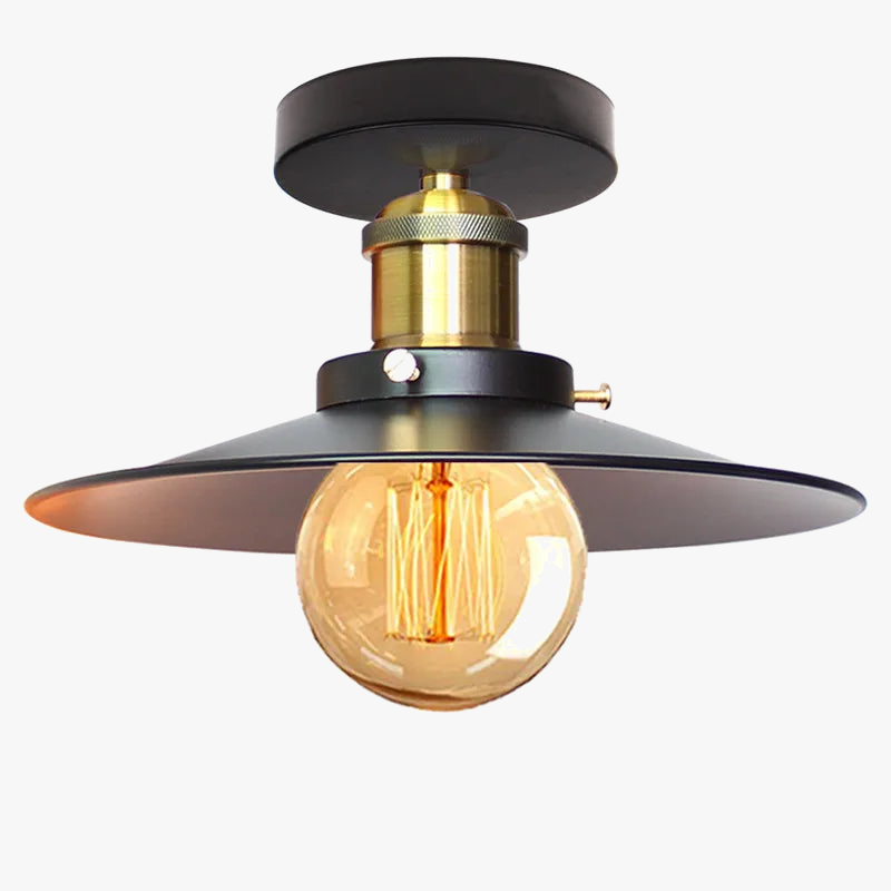 Elegant vintage industriel loftslampe