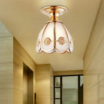 Plafonnier LED en Verre