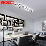 Plafonnier Led Moderne Rond Barres Luminaire Chambre