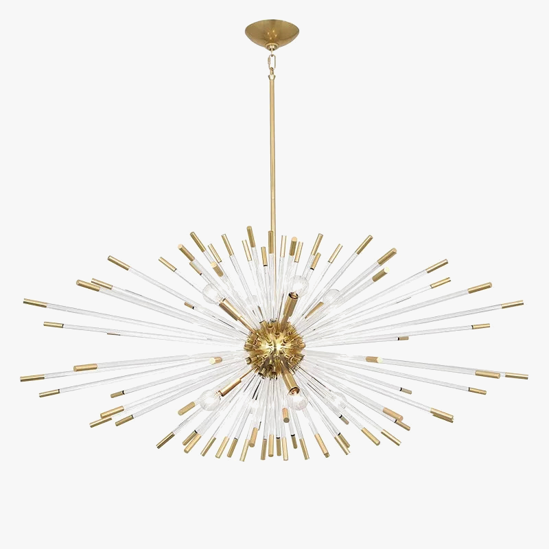 Elegant LED-krystalloftlampe