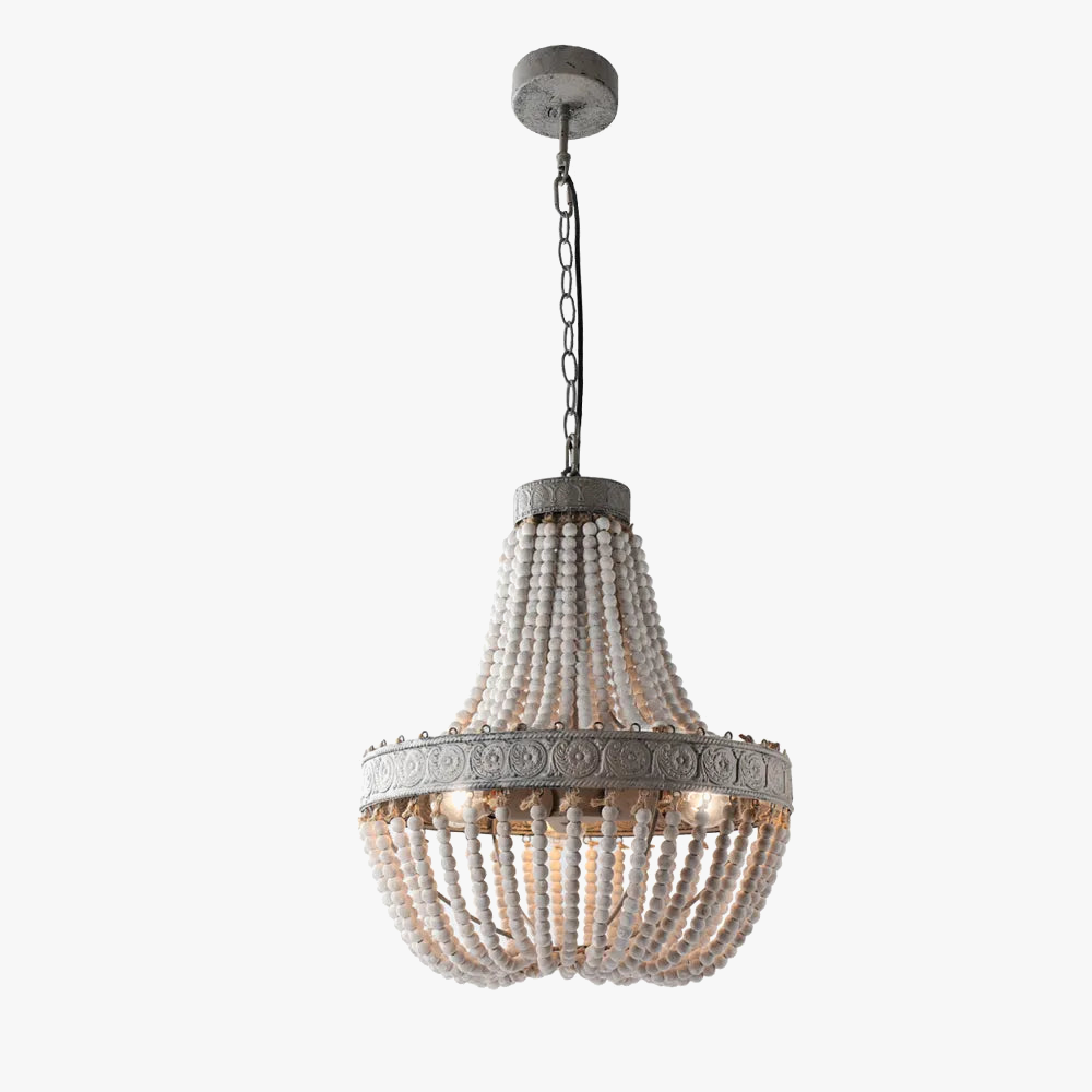 Elegant Loft-ophæng i Vintage Træ