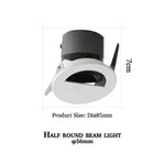 Spot Led Rond Encastré Modèles Variés A / Froide 5W Luminaire Chambre