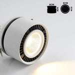 Spot Led Rond Orientable 360° Loft Blanc / 15W Chaude Luminaire Chambre