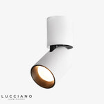 Spots Led Cylindriques Ajustables Blanc Luminaire Chambre
