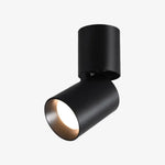 Spots Led Cylindriques Ajustables Noir Luminaire Chambre