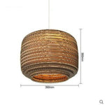 Suspension Carton Multi-Formes B Luminaire Chambre