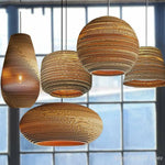 Suspension Carton Multi-Formes Luminaire Chambre