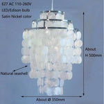 Suspension Cercles Confettis Naturelle Luminaire Chambre