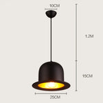 Suspension Chapeau Moderne Luminaire Chambre