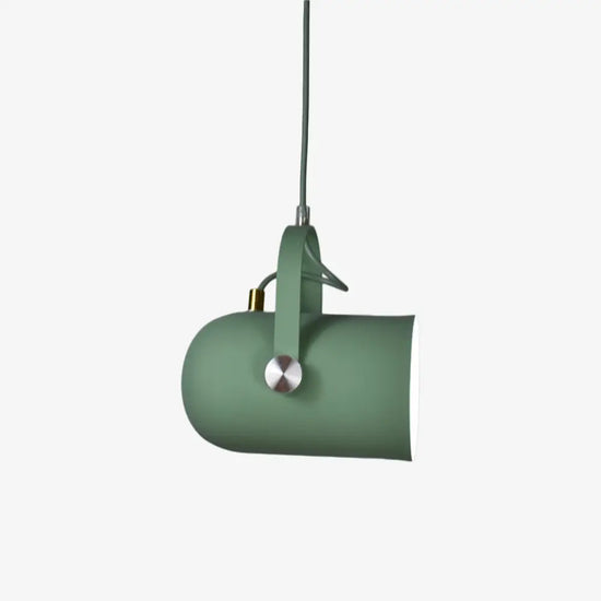 Suspension En Aluminium Colorée Vert Luminaire Chambre