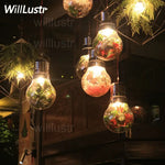 Suspension Fleur Ampoule Rétro Mezzo Luminaire Chambre