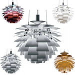 Suspension Florale Colorée Pétales Luminaire Chambre