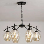 Suspension Industrielle Boules Verre Indoor Luminaire Chambre