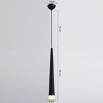 Suspension Led Conique Multicolore Luminaire Chambre