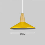 Suspension Led Conique Multiforme Colorée B / Orange Luminaire Chambre