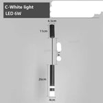 Suspension Led Cylindrique Métal Bar C / Froide Luminaire Chambre