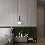 Suspension Led Dorée Métal Et Verre Luminaire Chambre