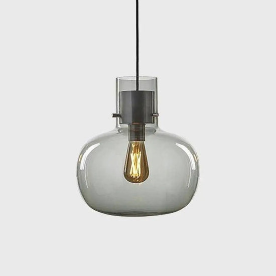 Suspension Led En Verre Coloré Luminaire Chambre