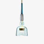 Suspension Led En Verre Illumy Coloré A Luminaire Chambre