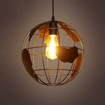 Suspension Led Globe Industriel Terra Luminaire Chambre