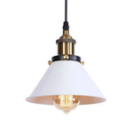 Suspension Led Industrielle Métal Coloré Luminaire Chambre