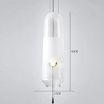 Suspension Led Loft Verre Coloré Design B - Blanc / Froide Luminaire Chambre