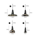 Suspension Led Lofty En Verre Trempé Luminaire Chambre