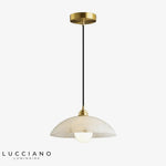 Suspension Led Marbre Blanc Moderne Luminaire Chambre