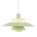 Suspension Led Moderne Abat-Jours Coen A - Vert / D50 Cm Luminaire Chambre
