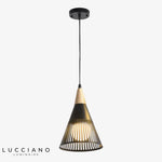 Suspension Led Moderne Conique Abril Luminaire Chambre