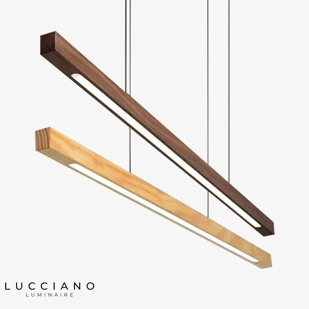 Suspension Led Moderne En Bois Hang Luminaire Chambre